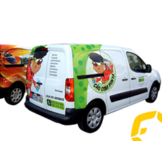 Partial Vehicle Decoration - Vans 